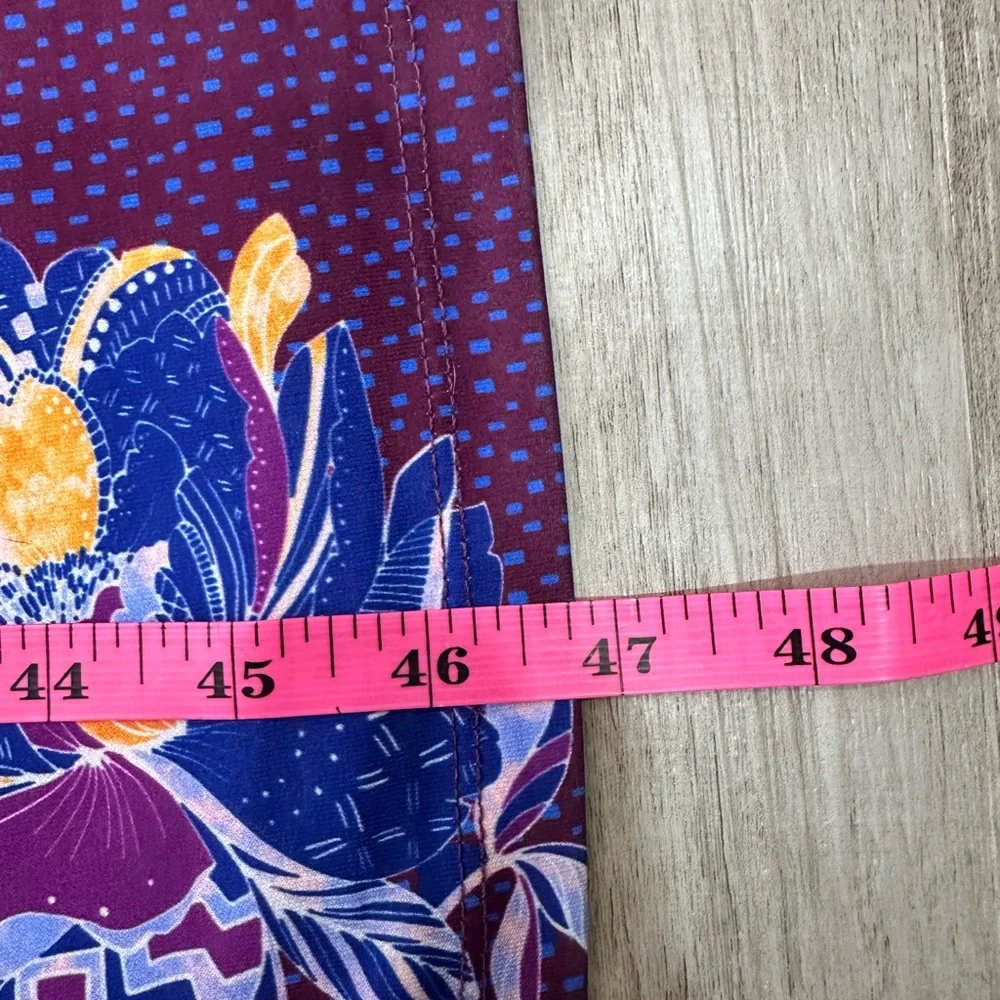 Eloquii Purple Floral Knee Length Dress NWT NEW Size 20